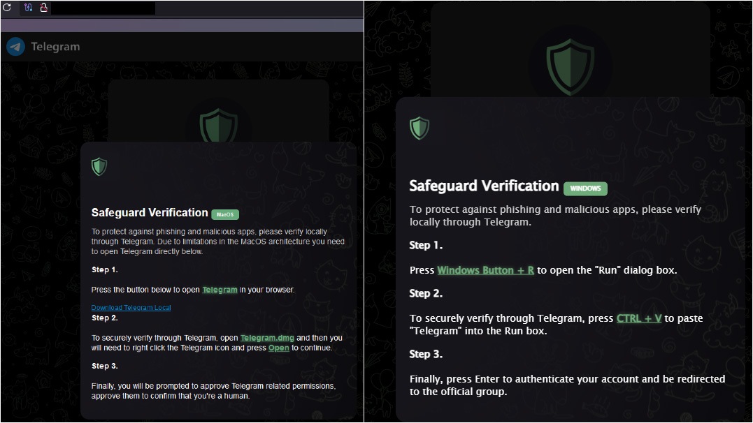 Banshee se propage via un site de phishing
